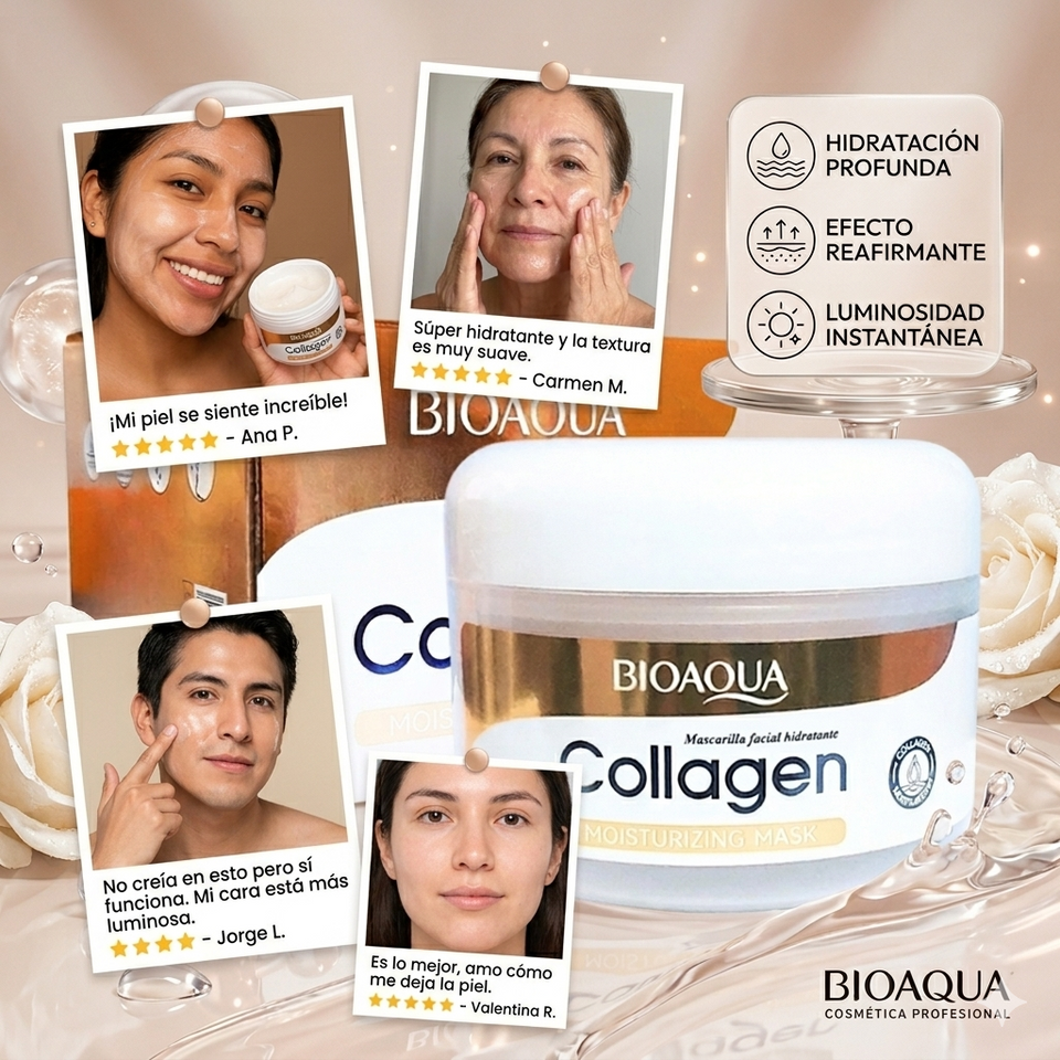 Mascarilla Facial de Colágeno: El Secreto para una Piel Radiante y Firme ✨
