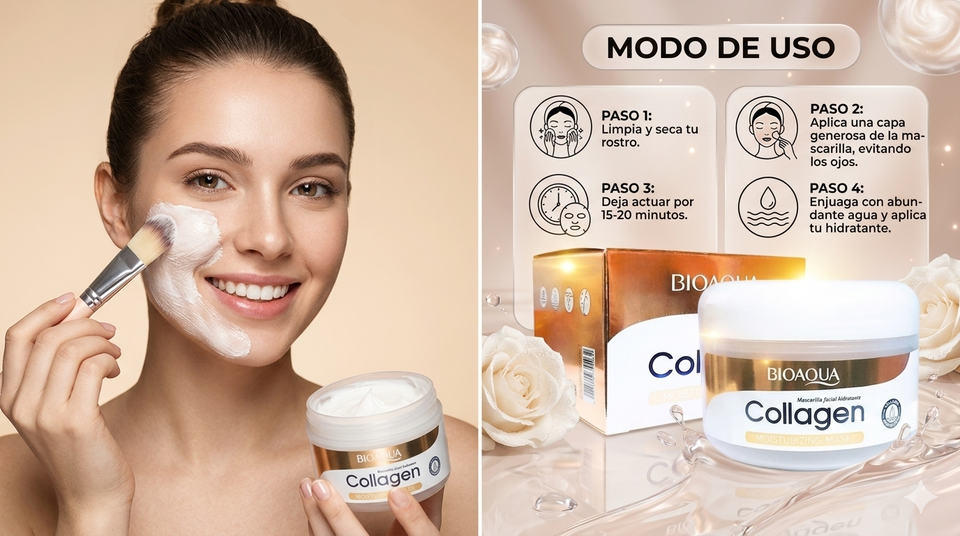 Mascarilla Facial de Colágeno: El Secreto para una Piel Radiante y Firme ✨