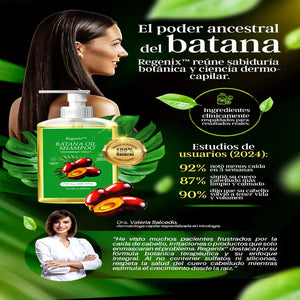 Batana Oil Shampoo – El Milagro de la Selva para el Crecimiento y Reparación Total